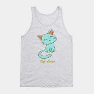 Cute cat lover Tank Top